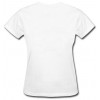 Женская футболка с рисунком "Я за жизнь без черных полос"