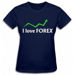   I love Forex - Moda Print