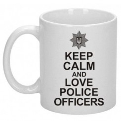  Keep calm, and love police - Moda Print