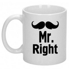 Кружка Mr. Right - Moda Print