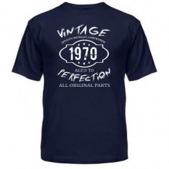 Мужская футболка Wintage Perfection 1970 - Moda Print